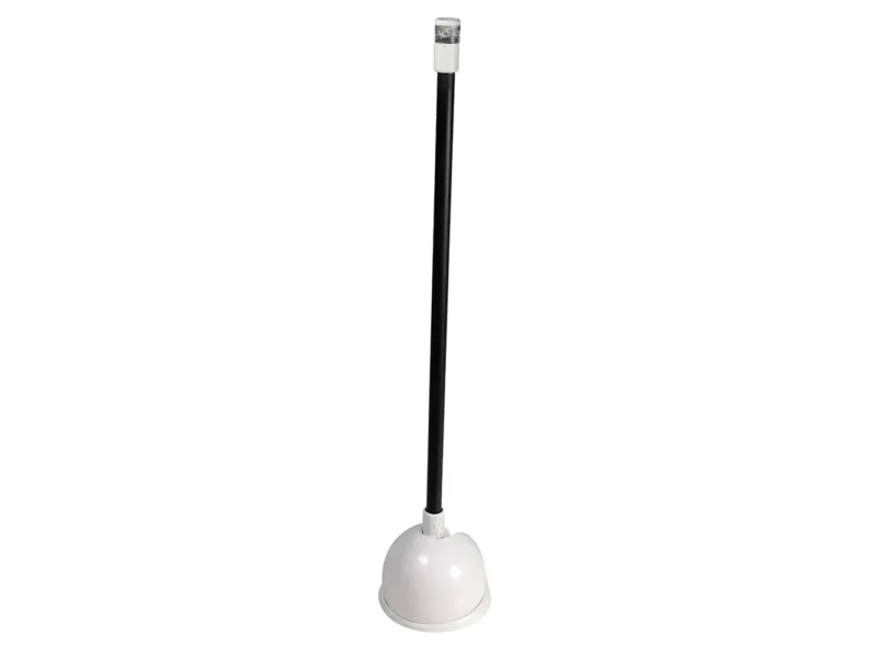 Lumitec Contour 12in Anchor Light, Black Sleeve White Base 12/24vDC