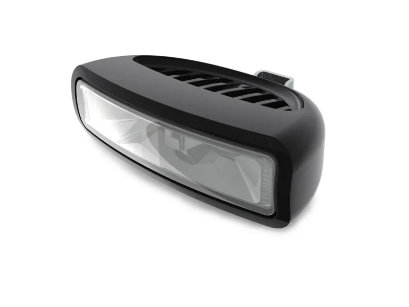 Lumitec Caprera3 Flood Light White/Red LEDfts Dimmable Bracket Mount Black 12/24v