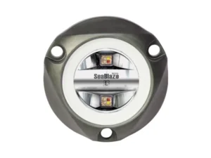Lumitec Seablaze Mini Spectrum RGBW LED Underwater Light Anodized Aluminum 12/24v