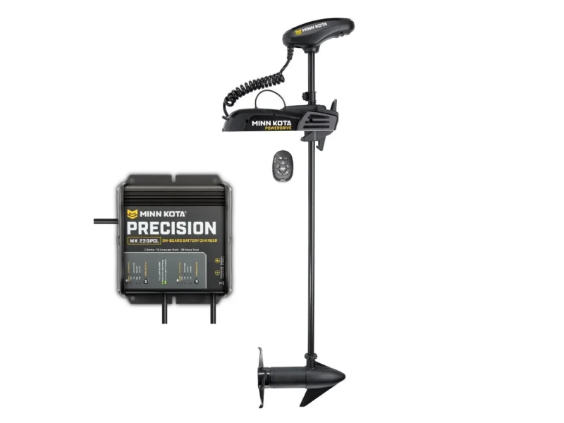 Minn Kota Powerdrive 55 54in with Micro Remote With MK230PCL Charger