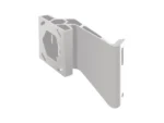 Minn Kota 4in White Port Jack Plate Bracket For Raptor