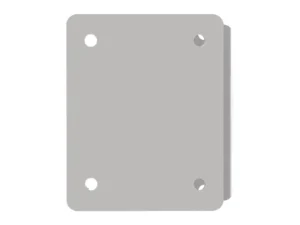 Minn Kota White Direct Mount Angle Bracket For Raptor