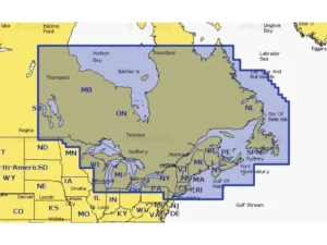 Navionics Plus NAUS012R Canada, East and greaqt Lakes microSD