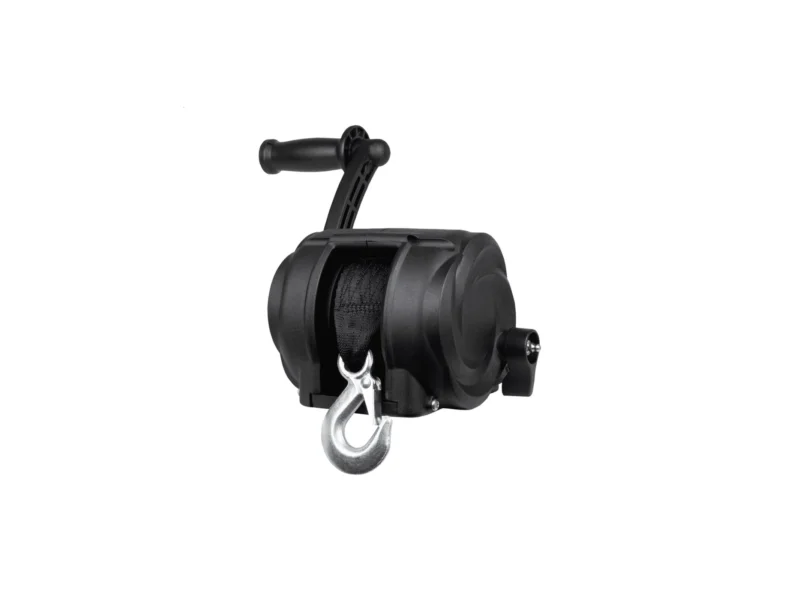 Powerwinch 2000 Trailer Whinch Manual Strap Winch Black For Boats Up To 2000lb