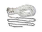 Powerwinch P10293 Anchor Rode 150ft 1/2in Rope 10ft 1/4in Chain