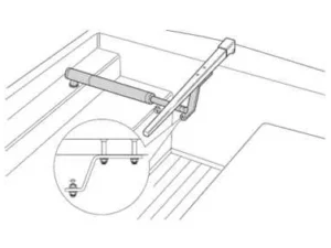 Raymarine 3in Tiller Bracket
