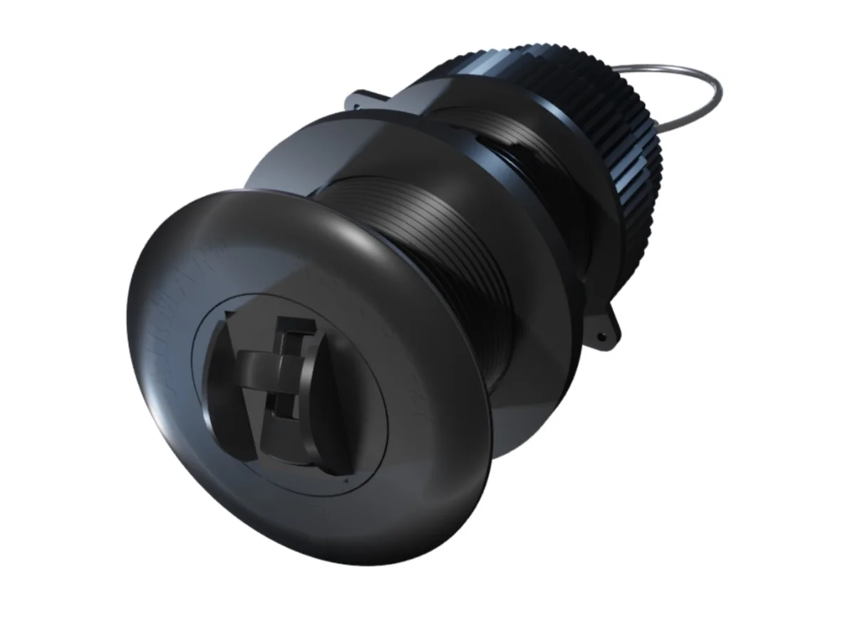 Raymarine ST900 Speed/Temp Low Profile Plastic Thru-Hull with 13.7m Cable