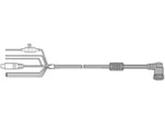 Raymarine R70029 Cable Angled Power/Data/Video