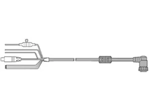 Raymarine R70029 Cable Angled Power/Data/Video