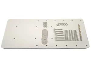 RHODAN White Aluminum Mounting Plate