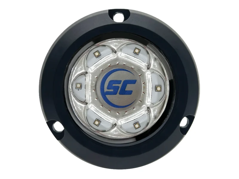 Shadow Caster SC2 Underwater LED Light Bimini Blue 12v Composite Surface Mount