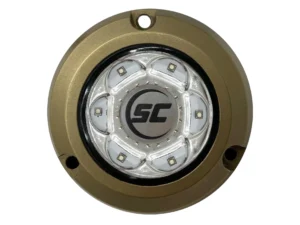 Shadow Caster SC2 Underwater LED Light great White 12v Bronze Surface Mount
