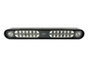 Shadow Caster Eagle Ray Light Bar Dual Optics Black Housing 12/24v