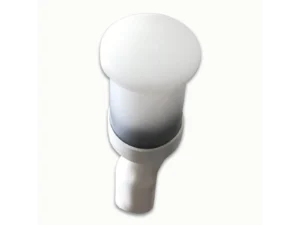 Shadow Caster Round Accent Lighting Small White Polymer Housing