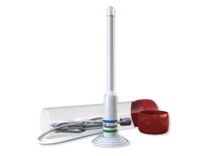Shakespeare 5911 1ftVHF Antenn W/ 12ft Cable Suction Cup Mnt