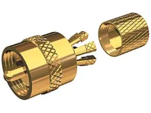Shakespeare PL259CPG Connector Gold Plated