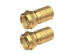 Shakespeare TV1060 SCREW-ON F Connector (2-PAK)