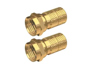 Shakespeare TV1060 SCREW-ON F Connector (2-PAK)
