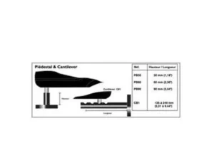Simrad CB1 Cantilever Bracket