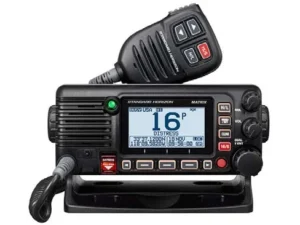 Standard Matrix AIS/GPS Black 25W Fixed Mount VHF NMEA2000