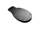 Seaview ADABLANKBLK Plate Black Use for Spotlight, No Holes