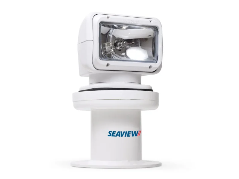 Seaview 5in Searchlight Mount Vertical 8in Round Base