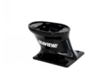 Seaview PMA57M1BLK 5in Mount Aft Rake Requires Plate Black
