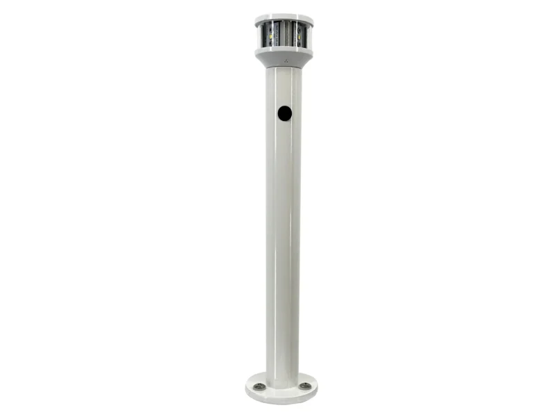 Seaview 24in White Light Post With LTBLED12C5 Nav Light