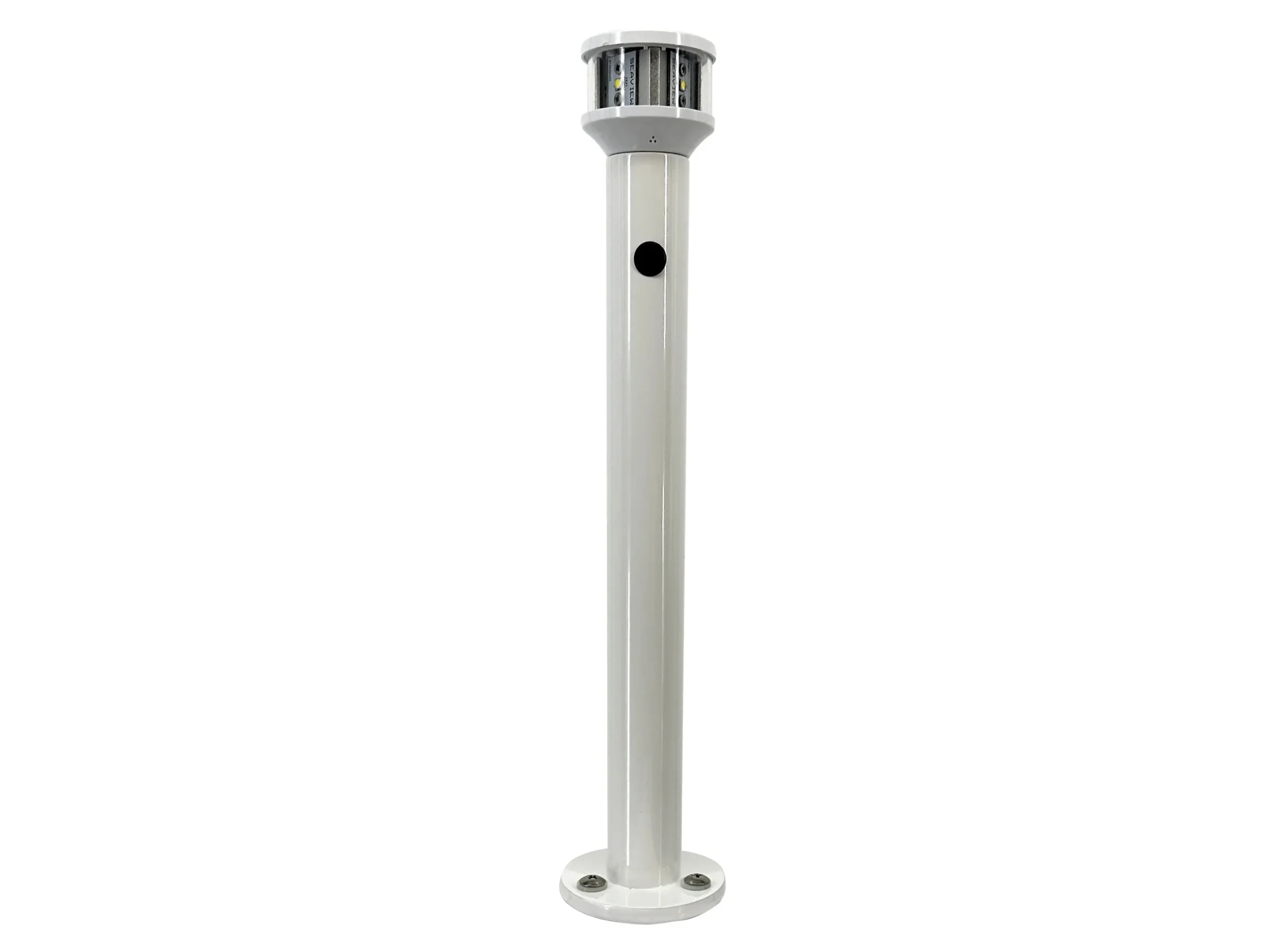 Seaview 36in White Light Post With LTBLED12 Nav Light