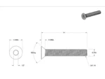 Sea Swivel Stainless Bolt 3/4-10 6in Long