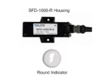 Talos SFD1000R White Round Flush Mount Lightning Detector with 10ft Cable