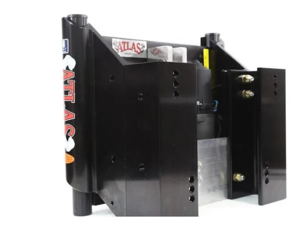 T-H Marine Atlas 10in Verado Jack Plate Heavy Duty Hydraulic Black Anodized