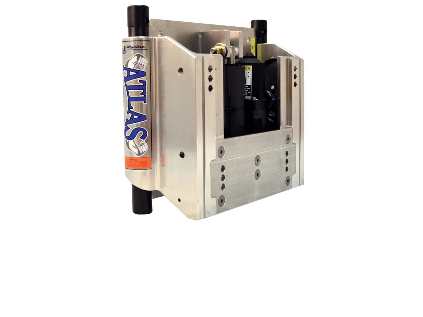 TH Marine Atlas 4in Jack Plate Heavy Duty Hydraulic Polished