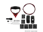 TH Marine G-Force Handle and Cable Red With Trolling Motor Clamp