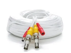 25ft RG59 Siamese Cable BNC Males And Power Leads