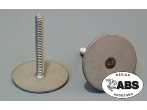 Weld Mount 1.50in Tall #10 ST125-1024-24SS SS Stud 1.25in Base 10 Pack