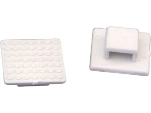 Weld Mount AT-3 Wire Tie Mount, Small White 50 Pack AT-3-50