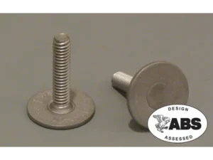Weld Mount 0.75in Tall #8 x 32 PS62-832-12SS-10 SS Stud 0.62in Base 10 Pack
