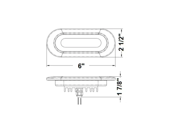 Scandvik Flush Mount Spreader Light - 10-30V - White - Image 2