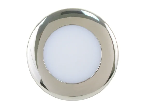 Scandvik A2.5 4 Color Downlight w/SS Trim - 8-30V