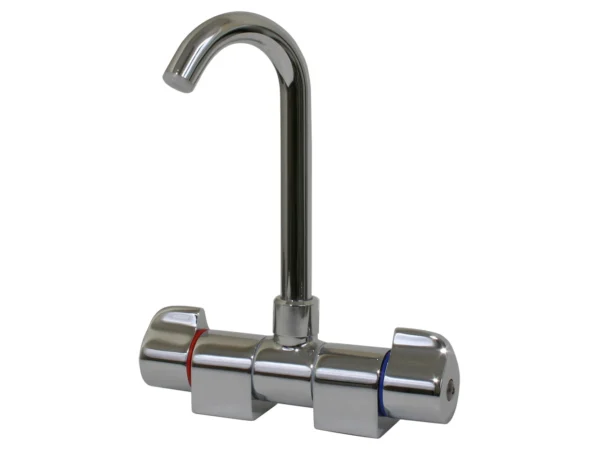 Scandvik Chrome Folding Spout Mixer