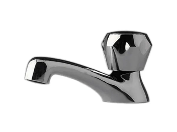 Scandvik Heavy-Duty Brass Basin Tap - Chrome Plated