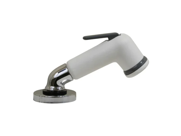 Scandvik Elbow Sprayer - Handle Pull Out - White w/6' Hose