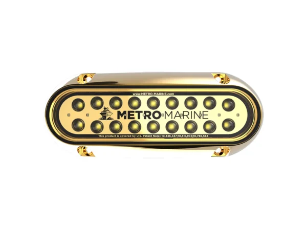 Metro Marine High-Output Elongated Underwater Light w/Intelligent Monochromatic LED's - White, 45° Beam