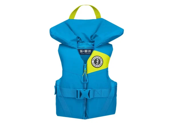 Mustang Lil' Legends Youth Foam Vest - Azure (Blue)