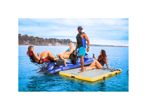 Solstice Watersports 6' x 5' Inflatable Dock - Image 2