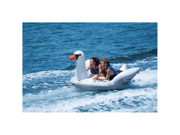 Solstice Watersports 1-2 Rider Lay-On Swan Towable - Image 2