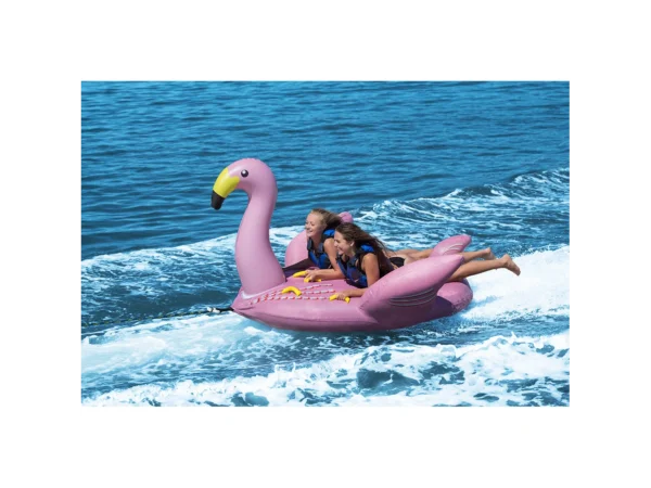 Solstice Watersports 1-2 Rider Lay-On Flamingo Towable - Image 3