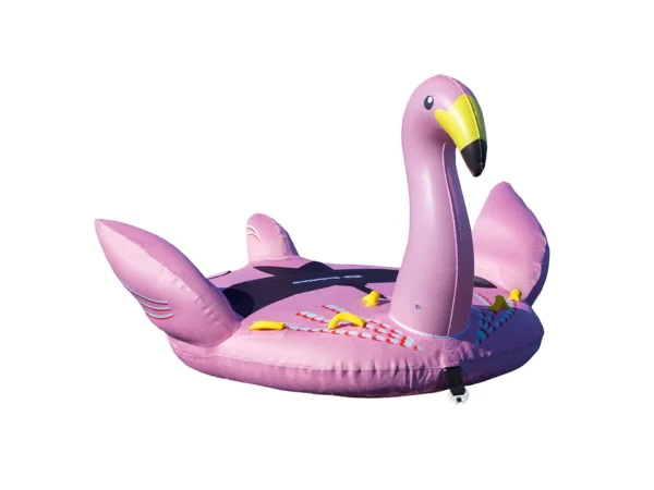 Solstice Watersports 1-2 Rider Lay-On Flamingo Towable