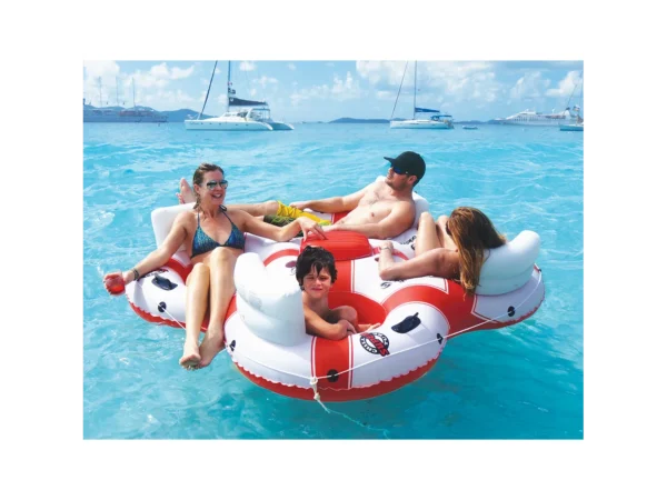 Solstice Watersports Super Chill 4-Person River Tube w/Cooler - Image 2